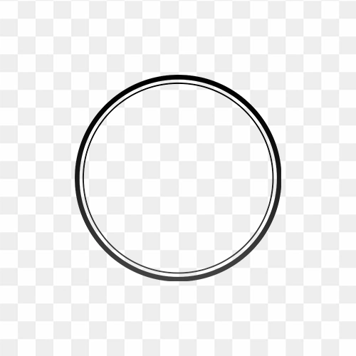 Black Gradient Circle design free png